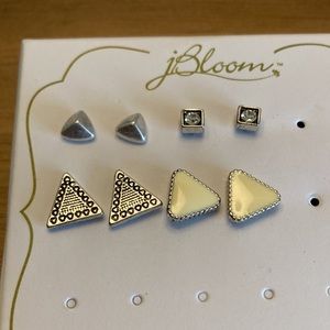 JBloom Silver 4 pack studs